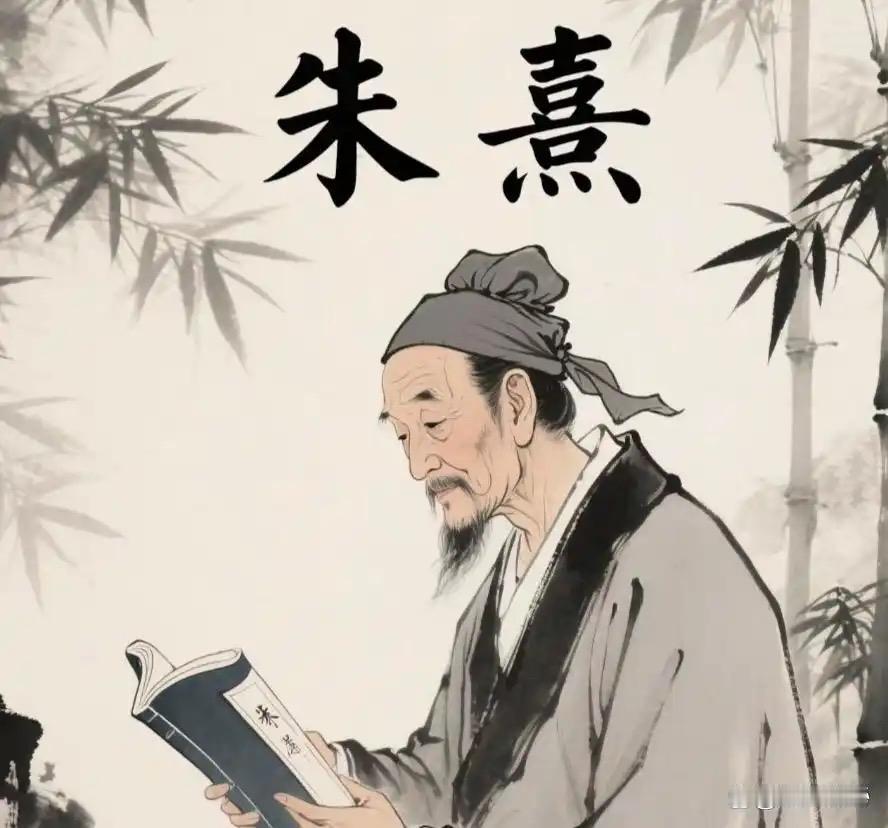 相传朱熹幼年时，某日正对着窗外盛开的桃花出神，父亲朱松便让他临摹李白的《赠汪伦》