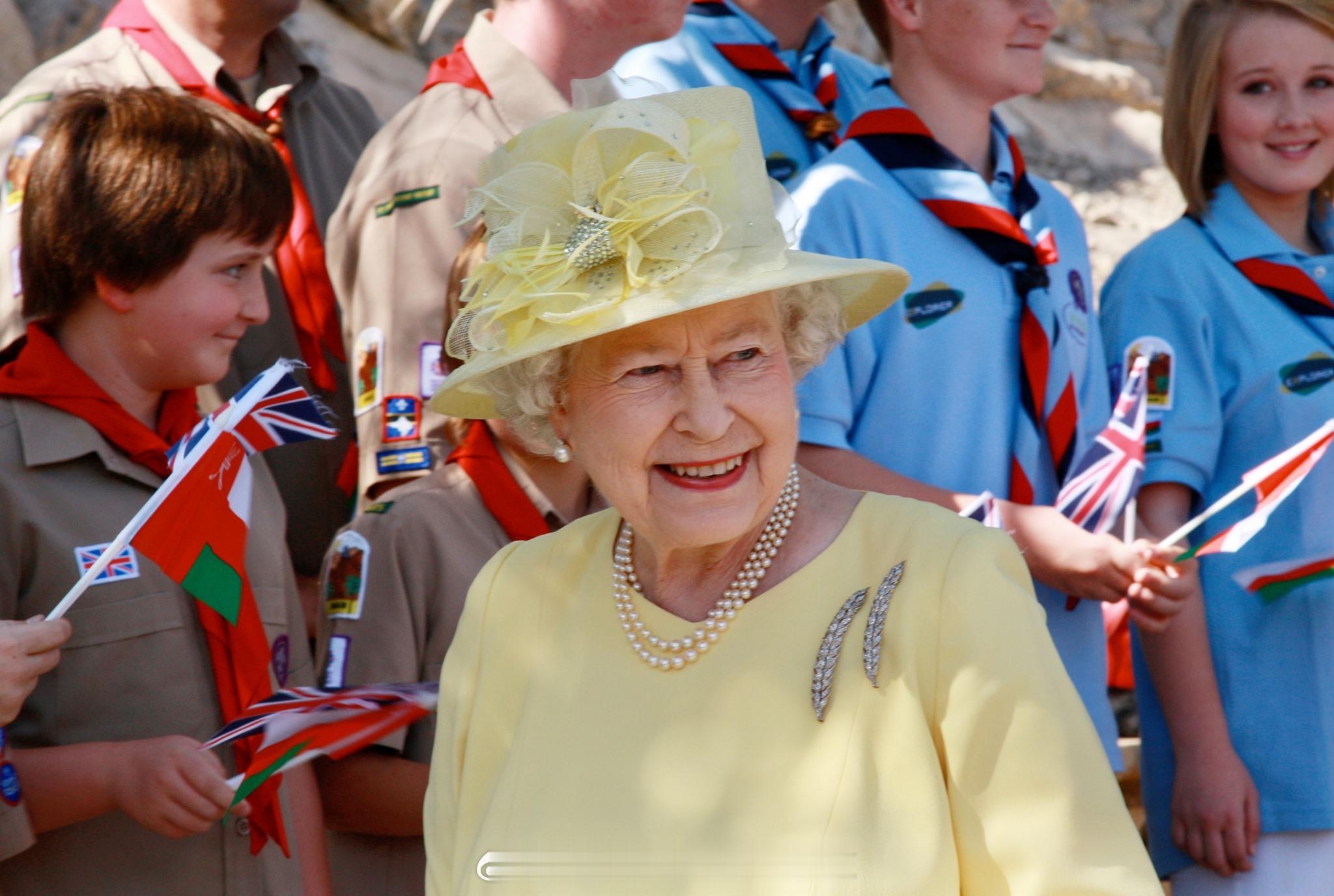 #老照片#Her Majesty Queen Elizabeth II 2010