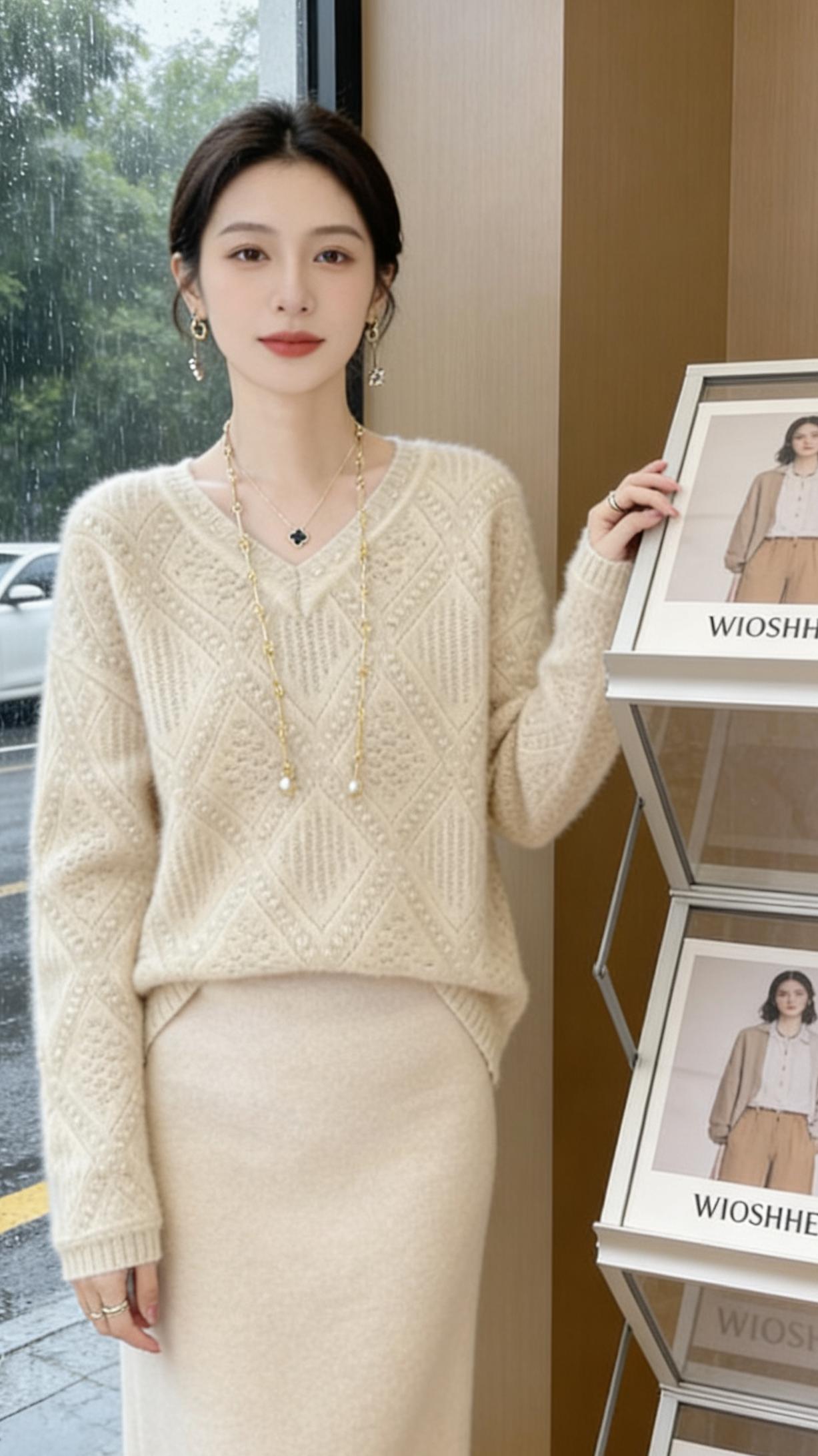 毛衣穿搭 穿出自己的风格 洋气减龄 高级感穿搭 柔软舒适