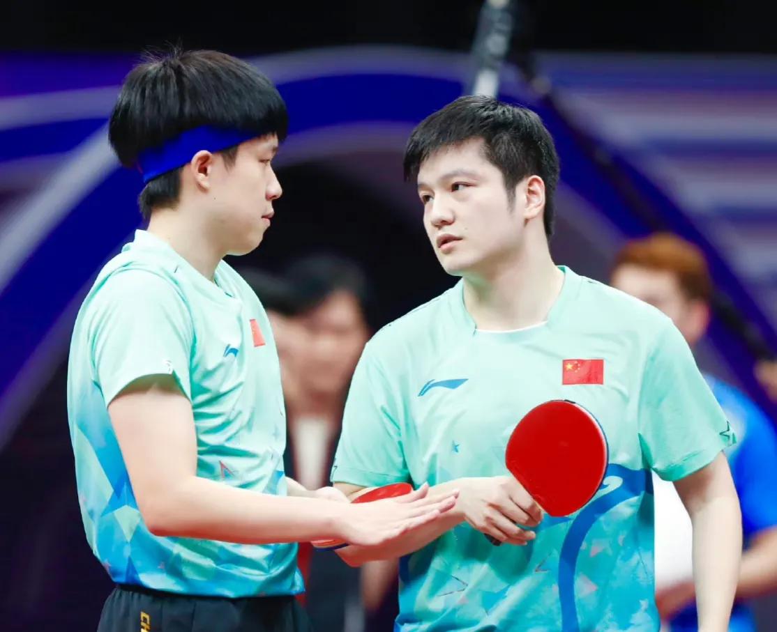 #杭州亚运会#女双没了，男双加油！
10月1日，乒乓球比赛竞争白热化，将进行男双