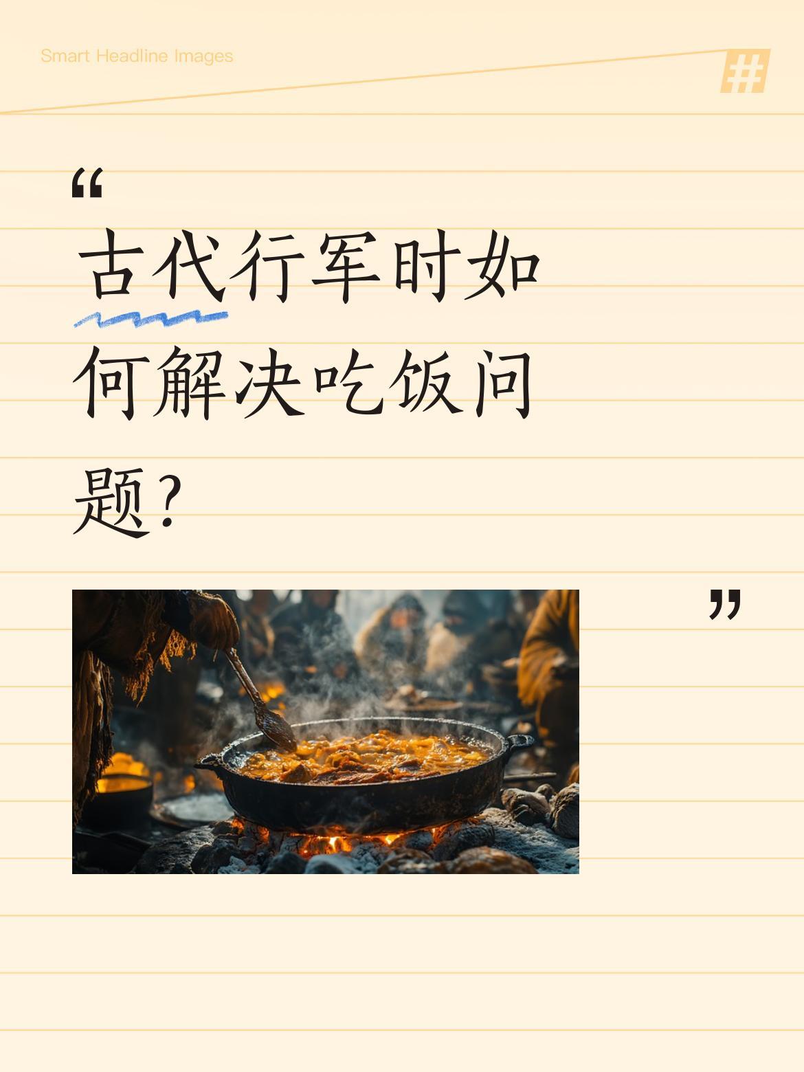 古代行军时如何解决吃饭问题？
古人的智慧令人佩服。有一种行军桌子，平时吃饭时打开