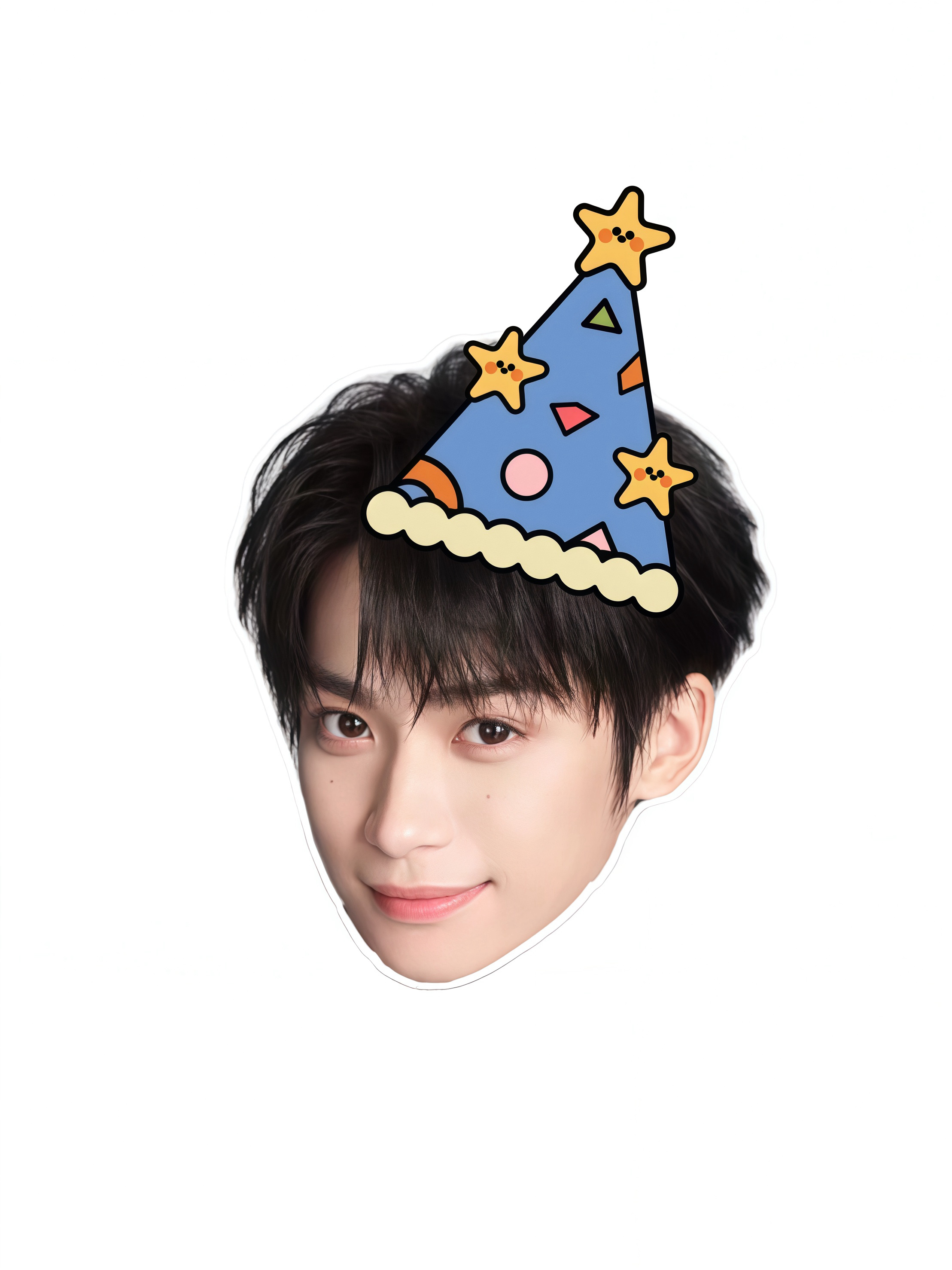 梓渝 生日帽大头kt版 
