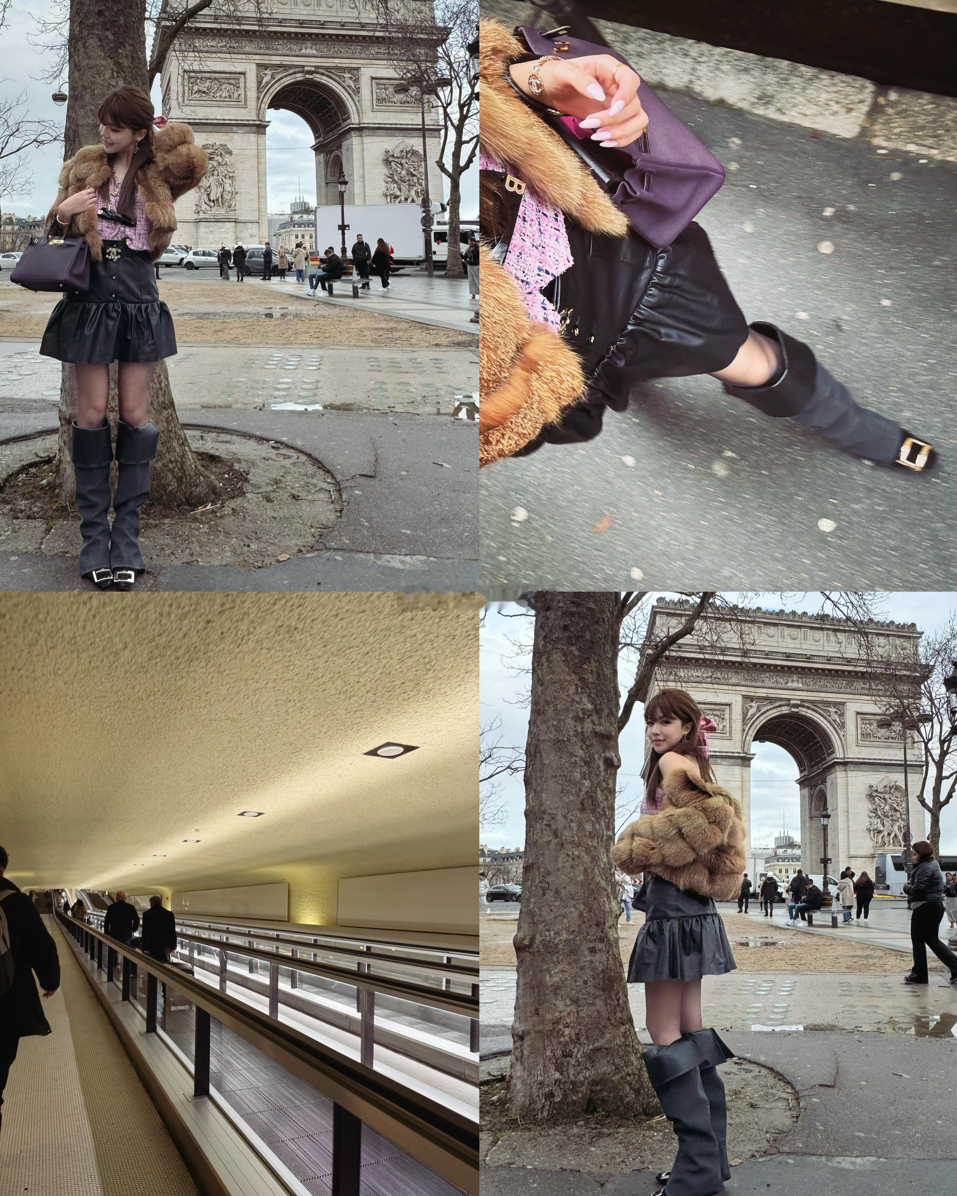 當幸福开始具像化刚好巴黎今天也是我喜欢的阴雨天  ​​​