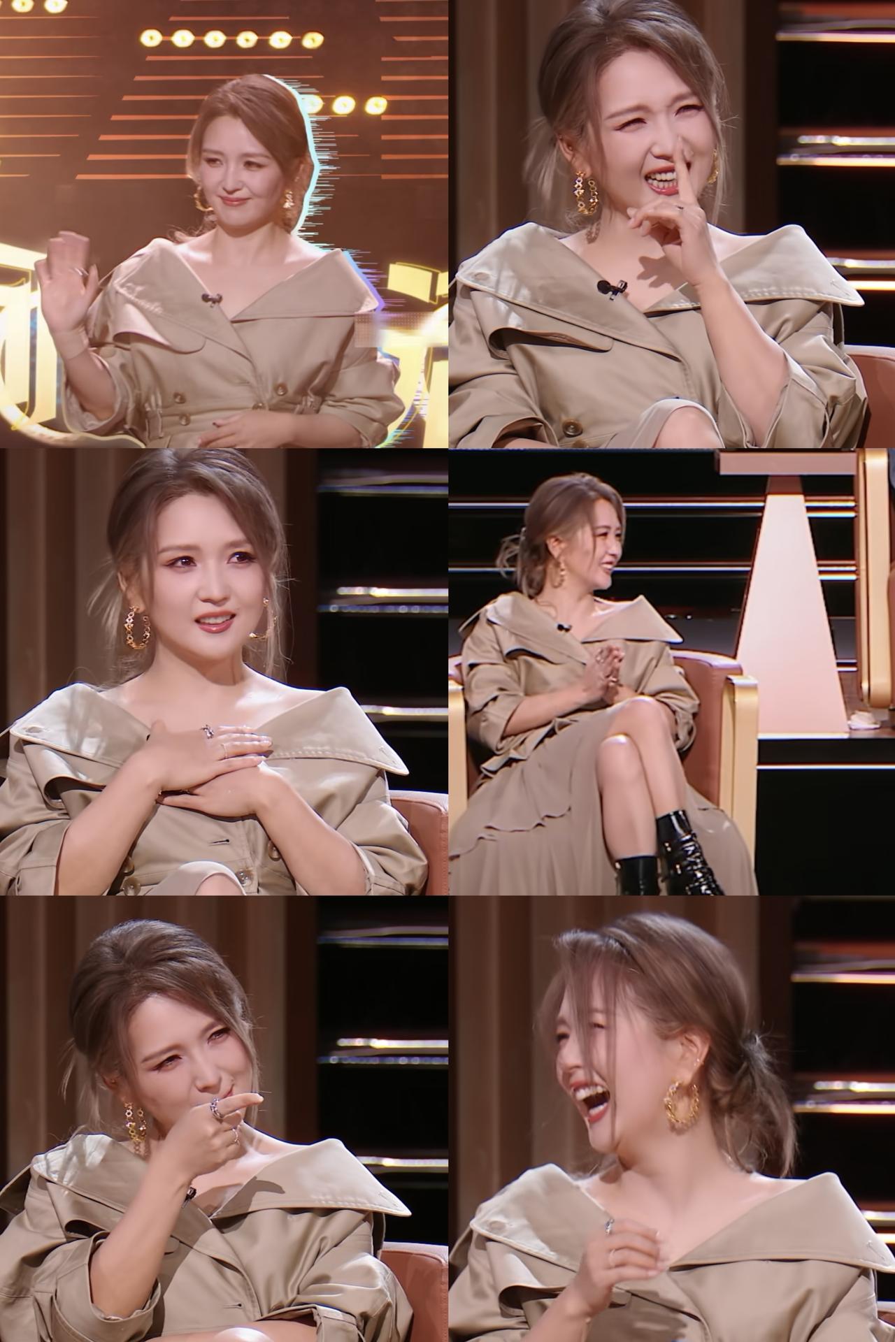 看了何洁在最近“主咖”上的表演，不由得感叹:这女人真的是年龄越大越是宝啊，比原来