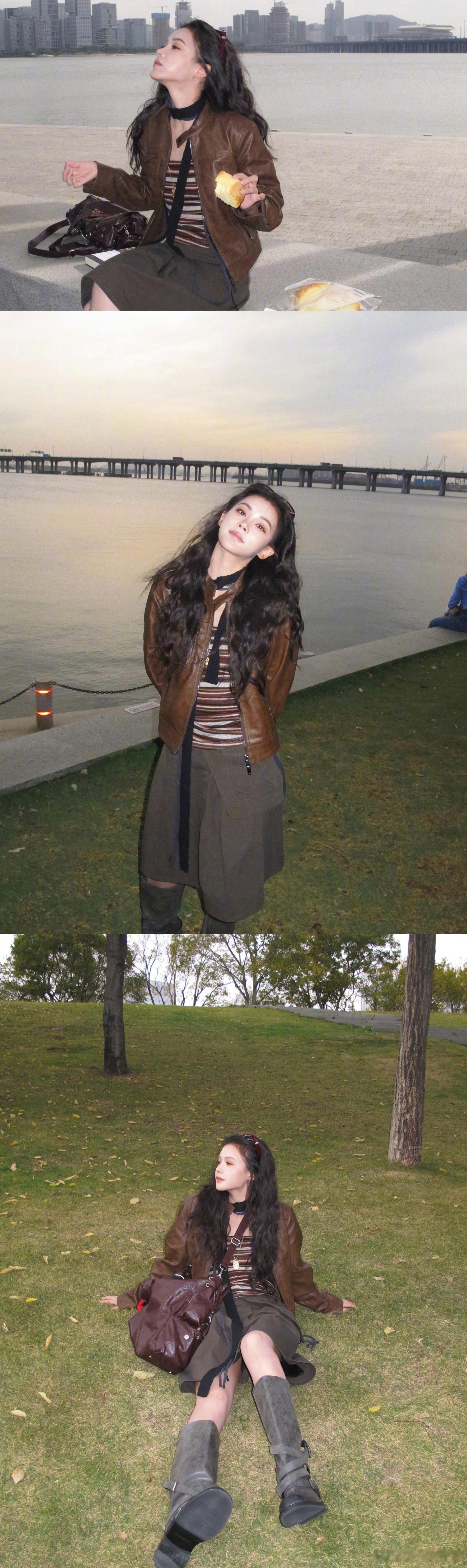 美好的十一月：杀青了一部很爱的戏接了一个很轻松的工作，去了一个很浪漫的城市十一月