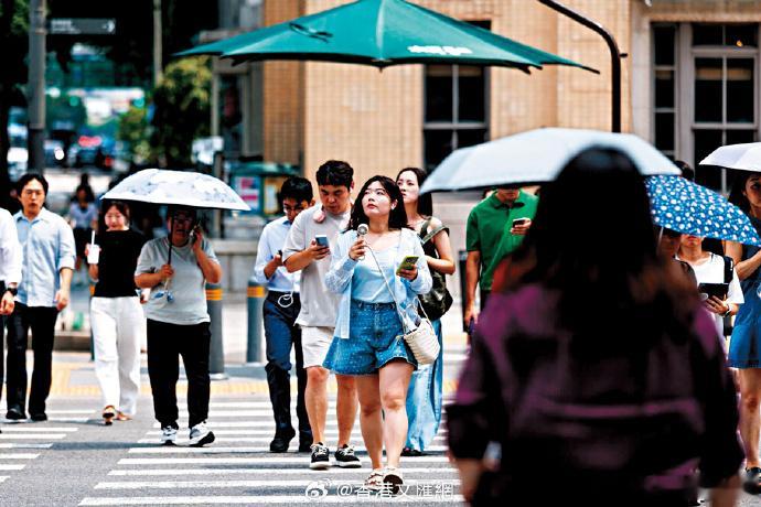 韩国宣布国家灾难状态 42.5℃打破百年纪录，韩国因罕见高温进入国家灾难状态❗中
