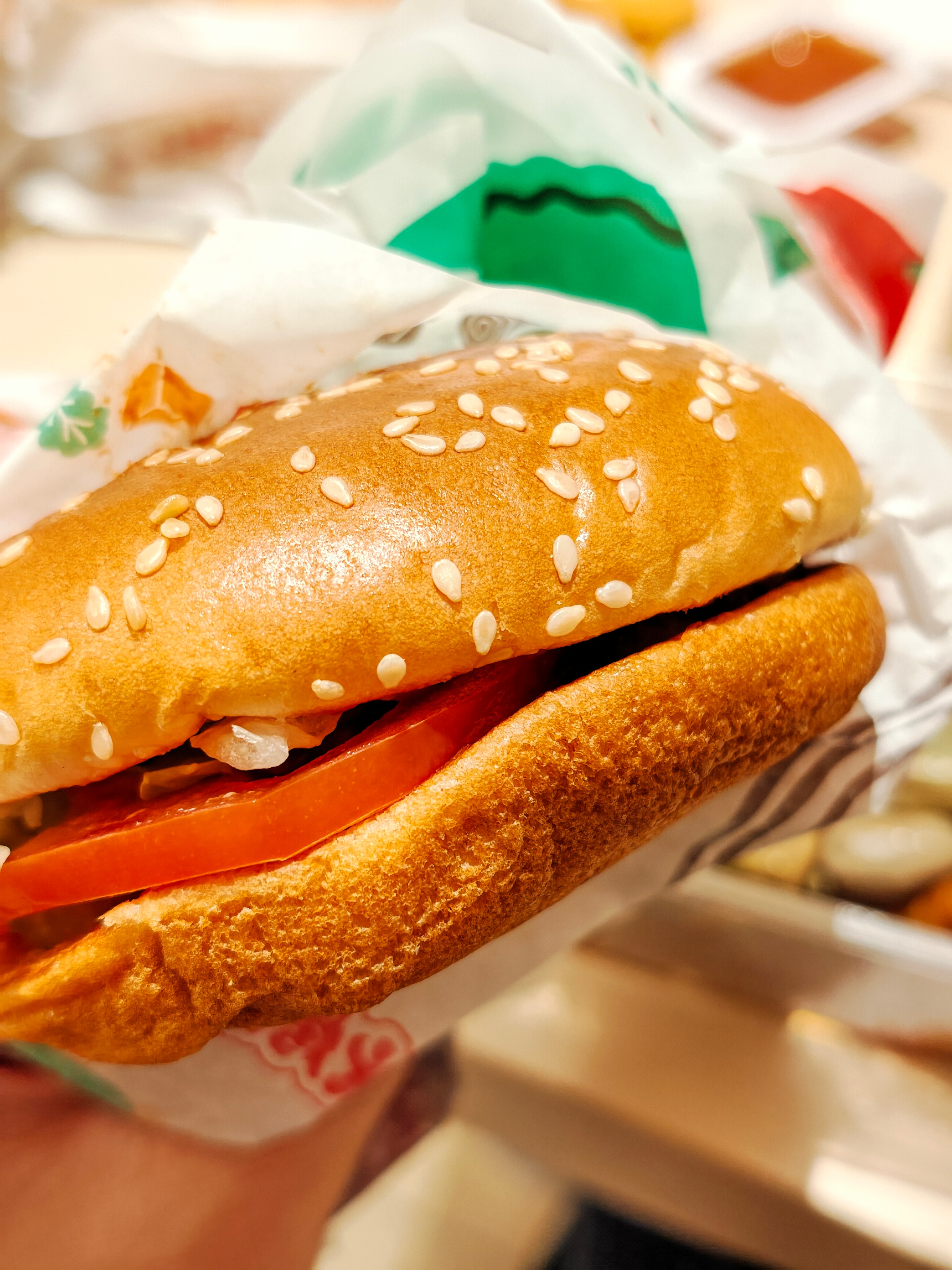 在家的时候吃汉堡王出来玩还吃汉堡王那我不白出来玩了？（这条本来是在扬州的时候发的