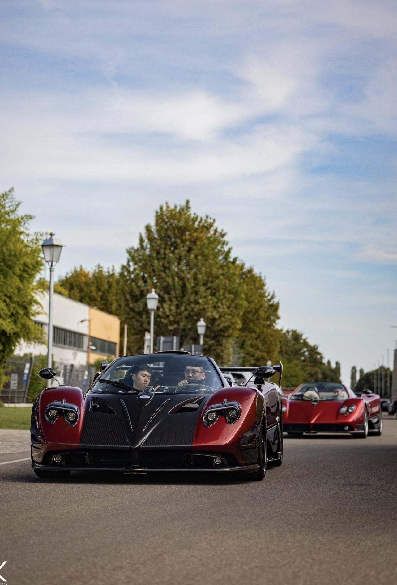 唯一一台配色灵感来源于中国🇨🇳国旗的Pagani Zonda 1of1