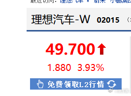 现在看，理想的股价随着MEGA热销，又涨上来了 ​​​