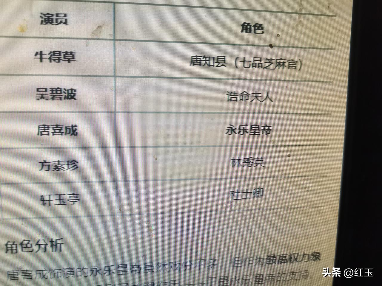 元宝也是很不靠谱，查《七品芝麻官》资料，它告诉我，唐喜成饰演永乐大帝。[笑哭]