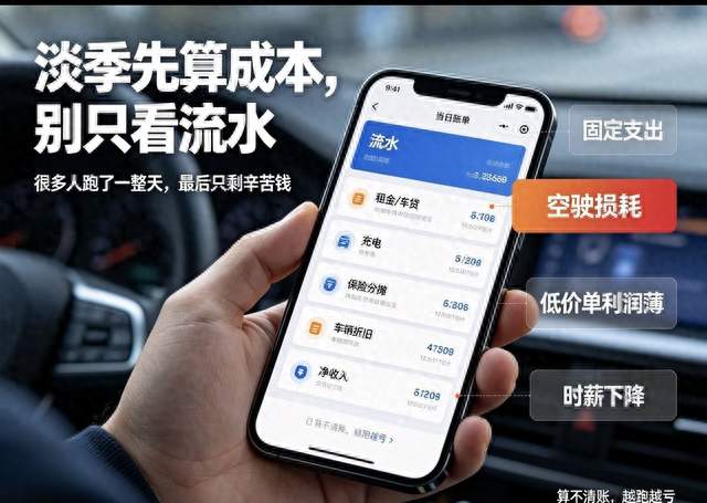 国庆过后订单直接归零？2026网约车淡季背后，藏着所有司机的痛点