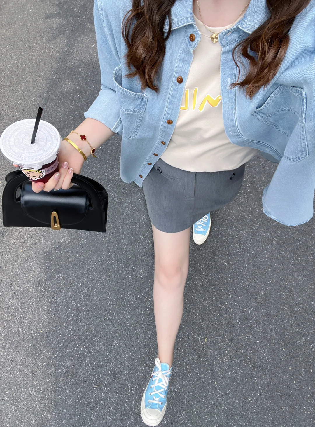 穿衬衫的季节来了🧢早秋的慵懒感谁懂啊！！