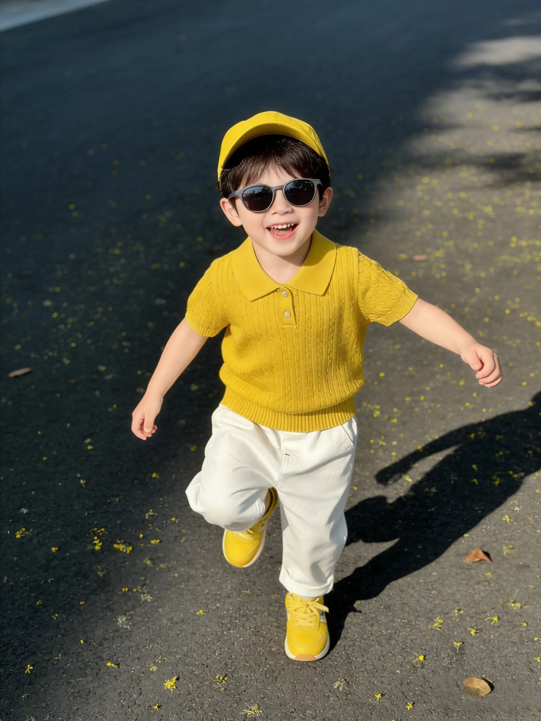 时尚界不能没有人类幼崽 男童短袖 男童夏款 男童夏款套装 男童出游穿搭