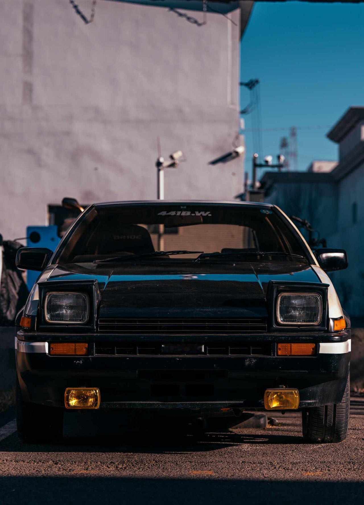 是86，86上山了
头文字D 丰田 ae86