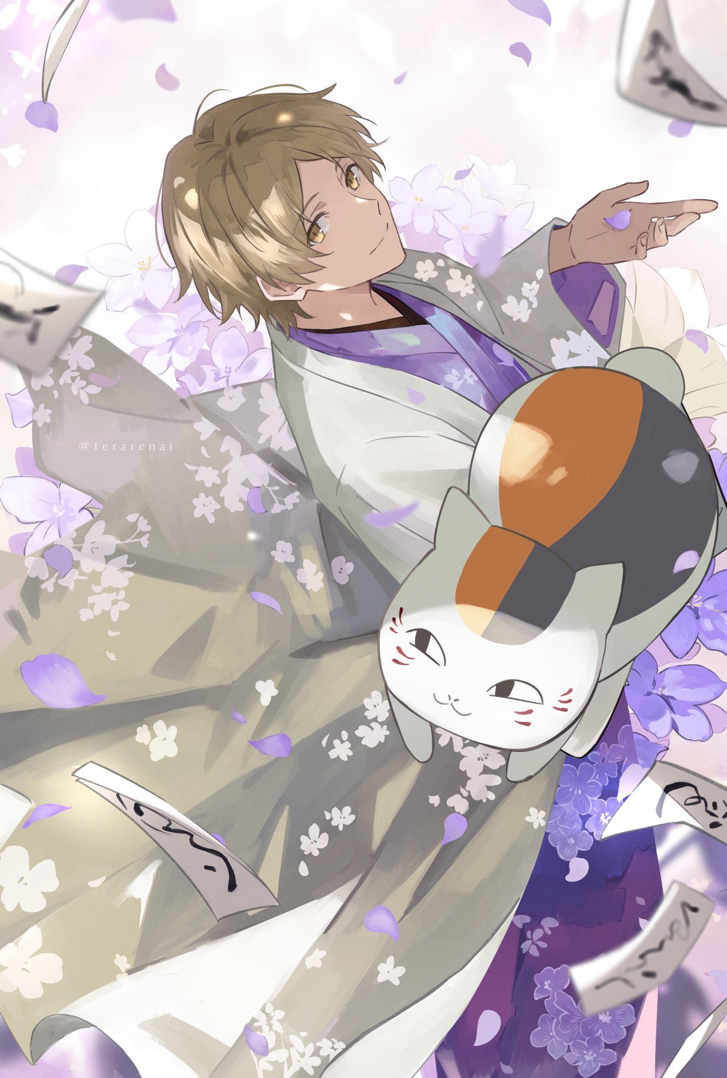 🪻🪻（X：terarenai）夏目友人帐夏目贵志娘口三三 ​​​
