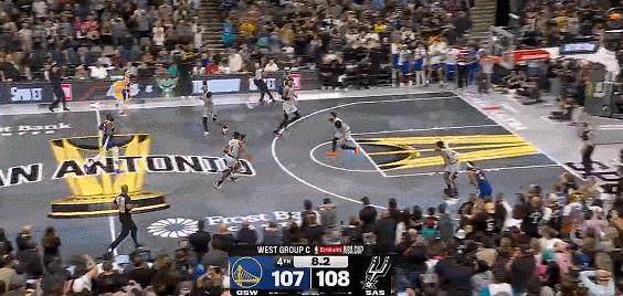 文班太吓人了，库里罚球反超，还有6秒 