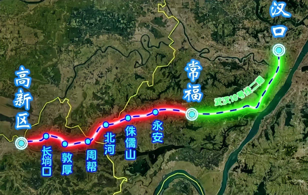 重磅利好！武汉地铁10号线拟西延至仙桃，武仙半小时通勤圈提速落地？
 仙桃融入武