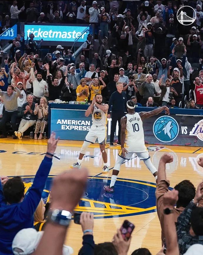 NBA官方：今日最佳瞬间！晚安，丹佛！新赛季篮不住库里 ​​​