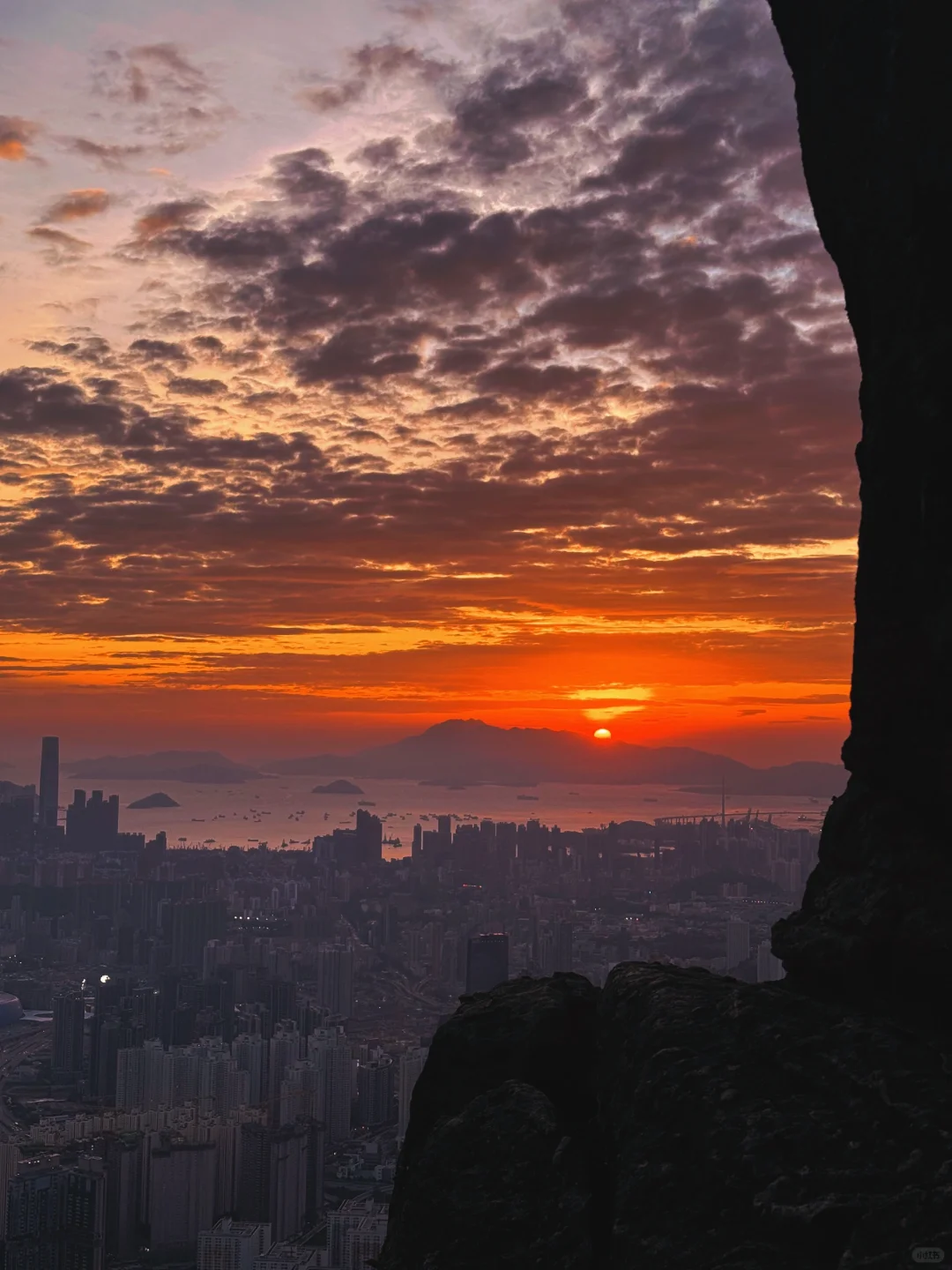 📍香港飛鵝山·這裡的日落夜景美到窒息