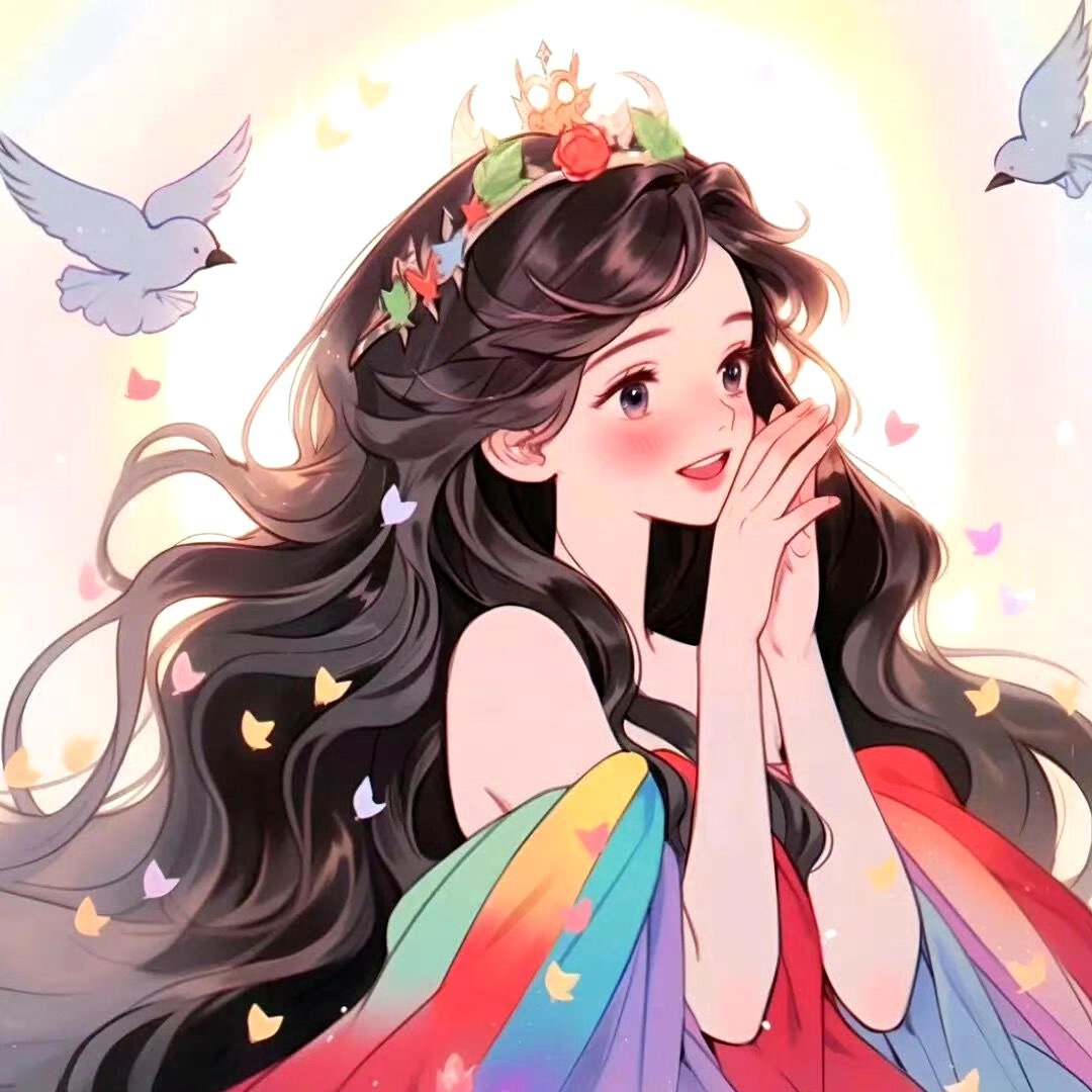 𝙒𝙚𝘾𝙝𝙖𝙩头像｜提高能量磁场｜壁纸｜好运女生头像 