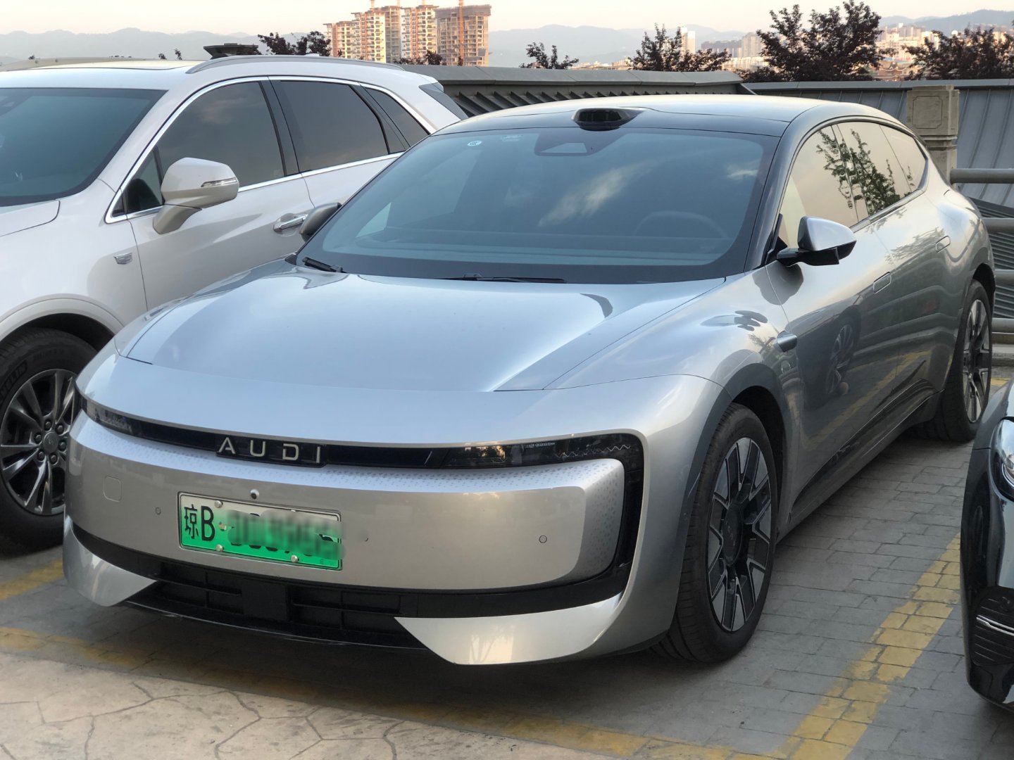 汽车汽车街拍我与汽车的日常奥迪e5 奥迪E5 安康·际画美创