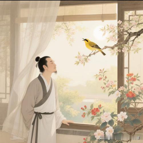 上联：秋雨敲窗添闲趣
下联：微风拂帘助雅兴