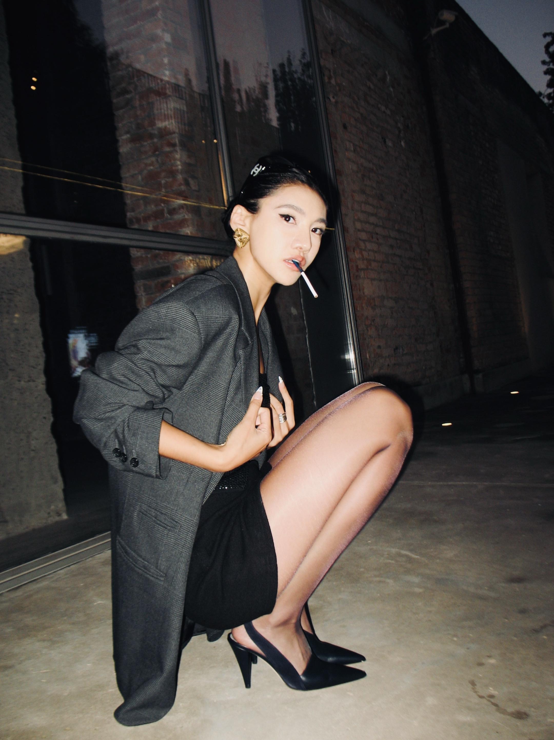 雅。（其实我不会吸烟）