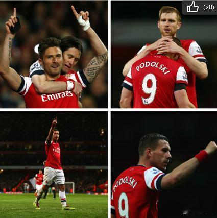 【英超-波尔蒂2球吉鲁破门 阿森纳3-1逆转暂回前四】北京时间4月16日02:4