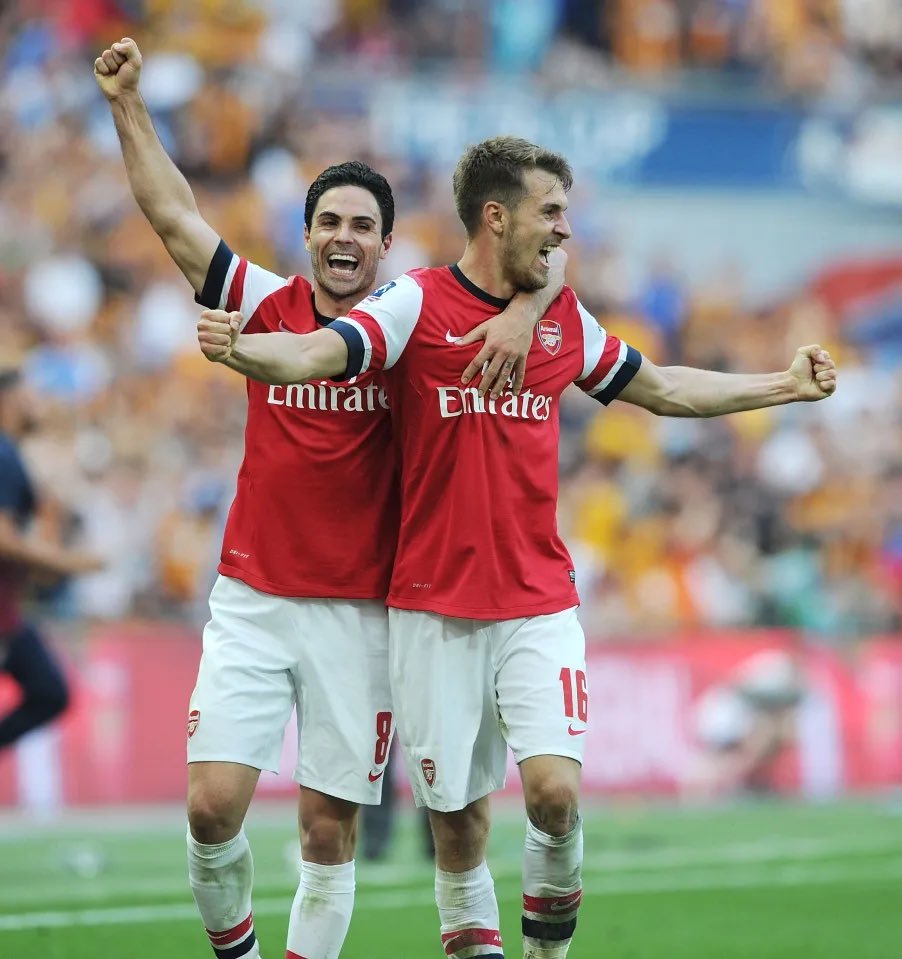 阿尔特塔谈拉姆塞宣布退役：“一个漫长的职业生涯，充满了伟大的时刻和挑战。这是另一