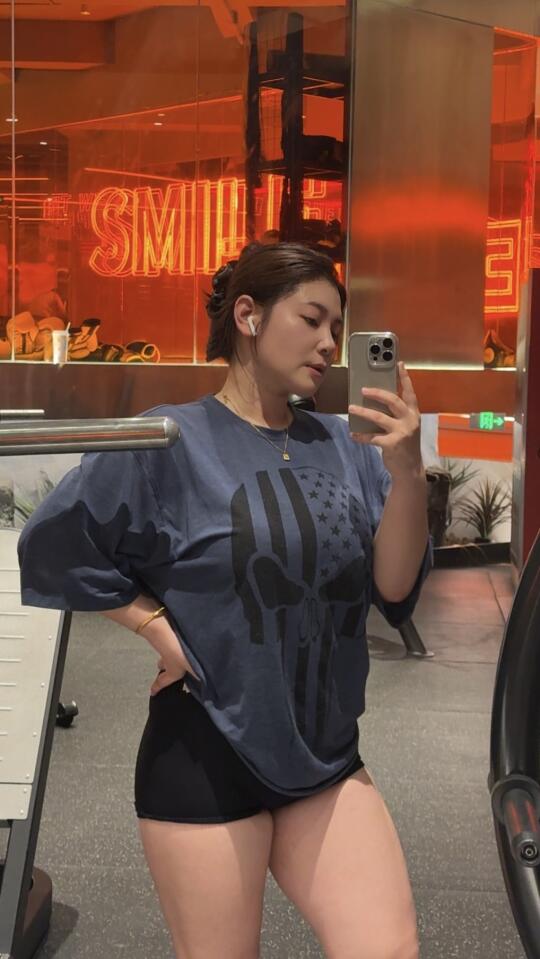 健身难道有人不拍照？