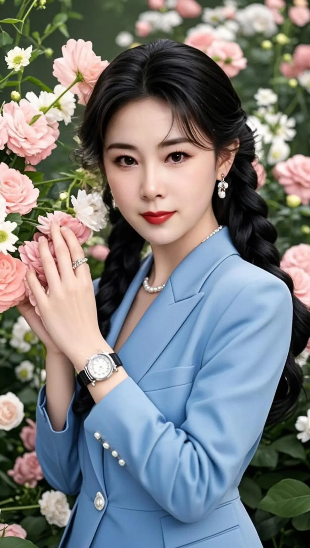 AI高雅甜美写真 ai创作