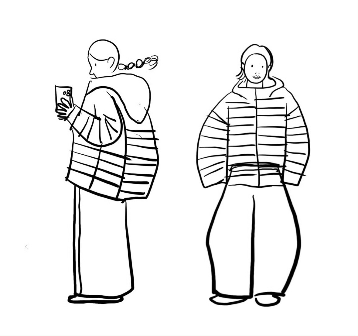 弯刀裤 这样的裤子真的好看嘛？像我这种腿穿起来好像一把大剪刀