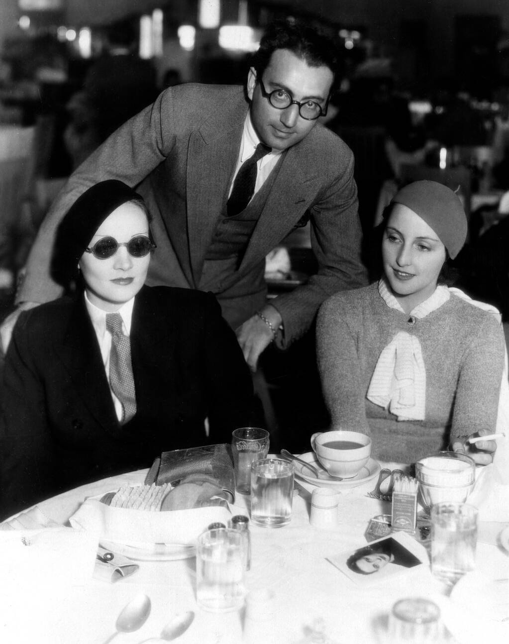 Marlene Dietrich, Rouben Mamoulian and D