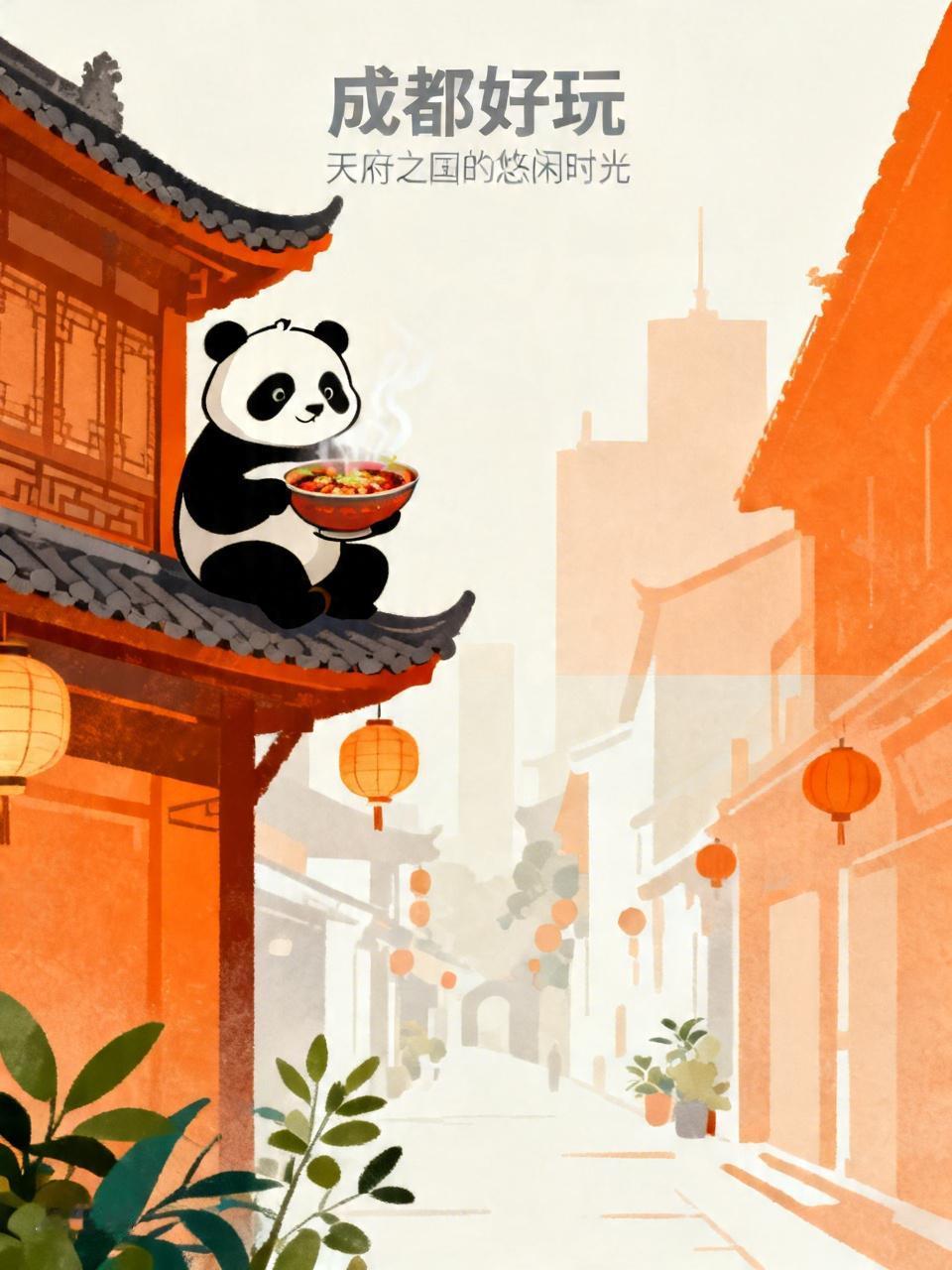 【成都好玩】
        成都真的太好玩啦！2026年春假连放6天，成都各大