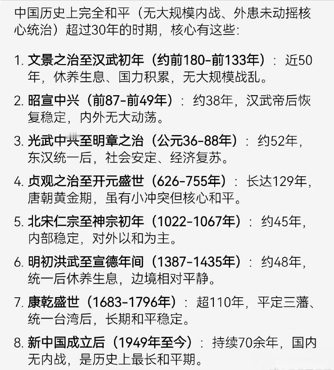 和平年代太难得了，珍惜吧，不容易啊！