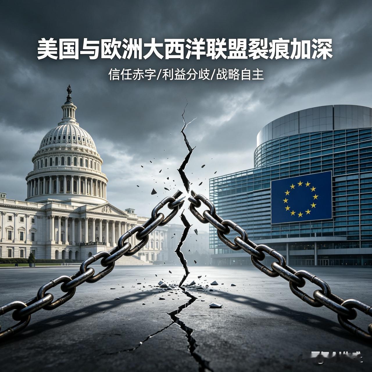 大西洋同盟“裂缝”越裂越深，英法德抛开美国，邀请“东大”等国讨论“霍尔木兹海峡航