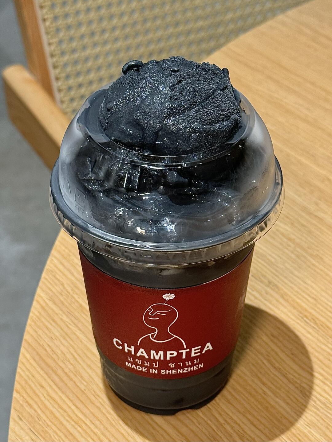 人在深圳！！喝到了300%浓度的焙茶泰奶……