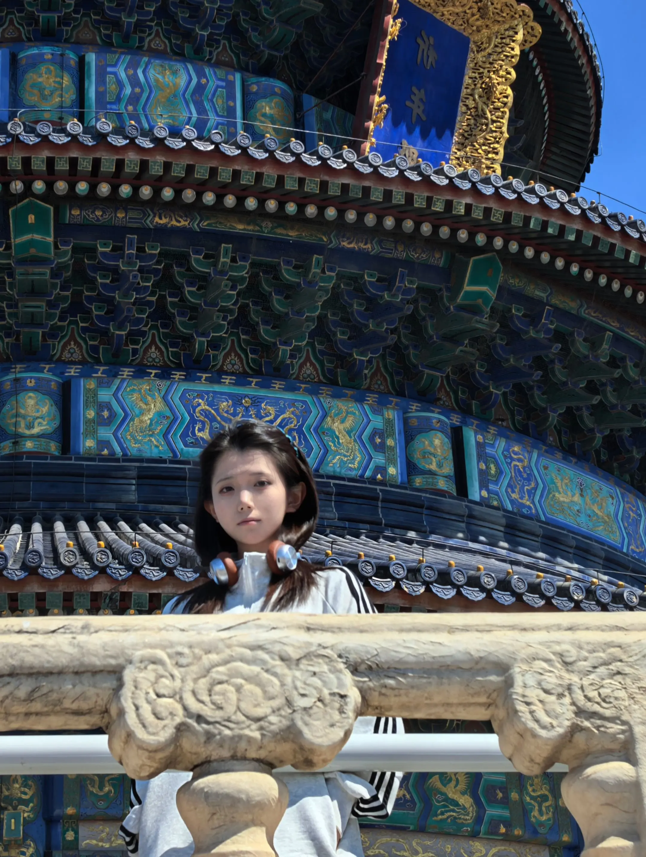 年少曾许凌云志 定来天坛走一遭