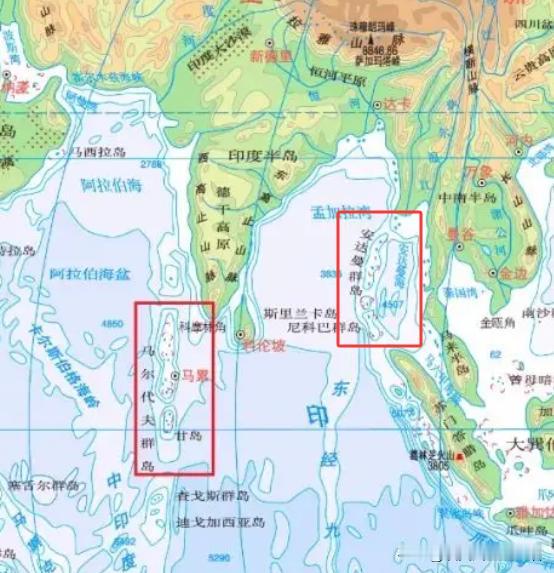 印度对马尔代夫群岛有想法吗？

答案不言而喻，印度东南方向的安达曼群岛，就已经被