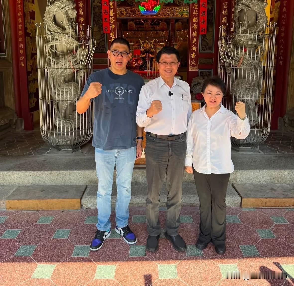国民党前副主席连胜文今（4日）在脸书发文表示，今天下午我来到台南，与台中卢秀燕市