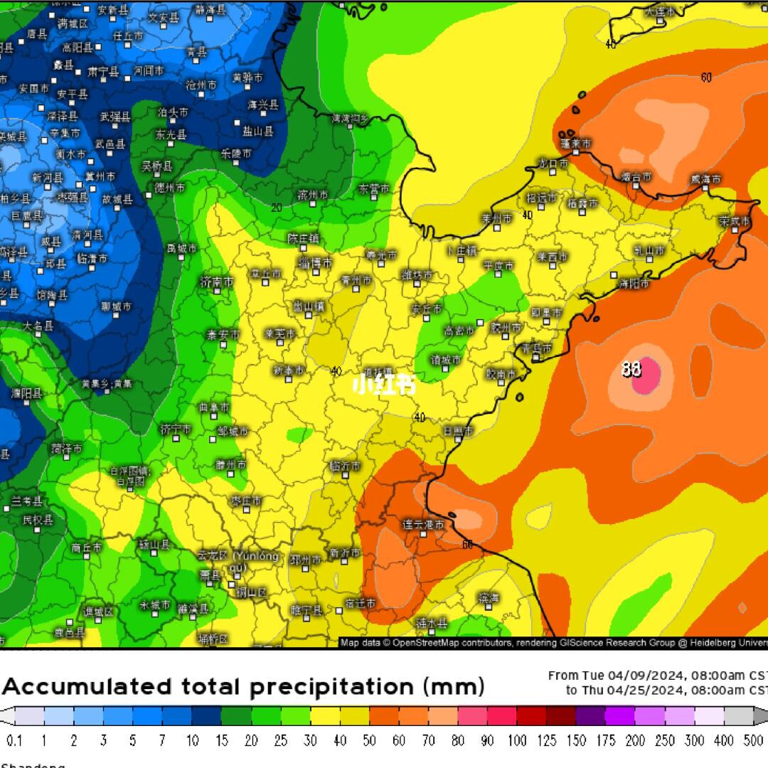 山东降水进入增多阶段，未来十天两轮雨水