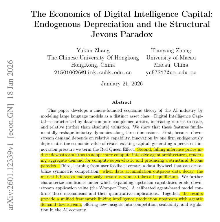 悖论：降低人工智能的使用成本并不能省钱，反而会鼓励开发者构建更加复杂的智能体，从