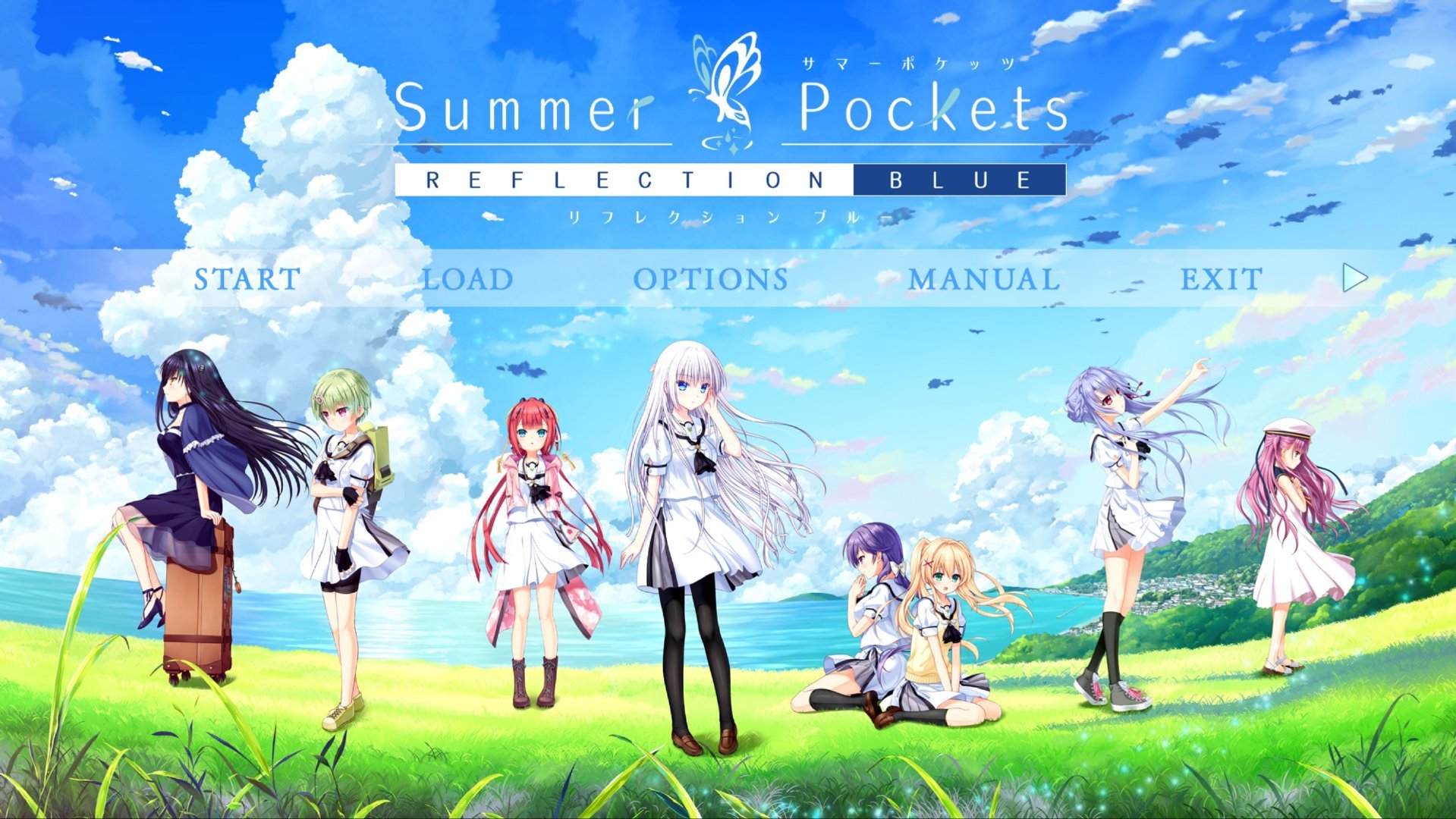 Key社游戏《Summer Pockets》的Steam版《Summer Poc