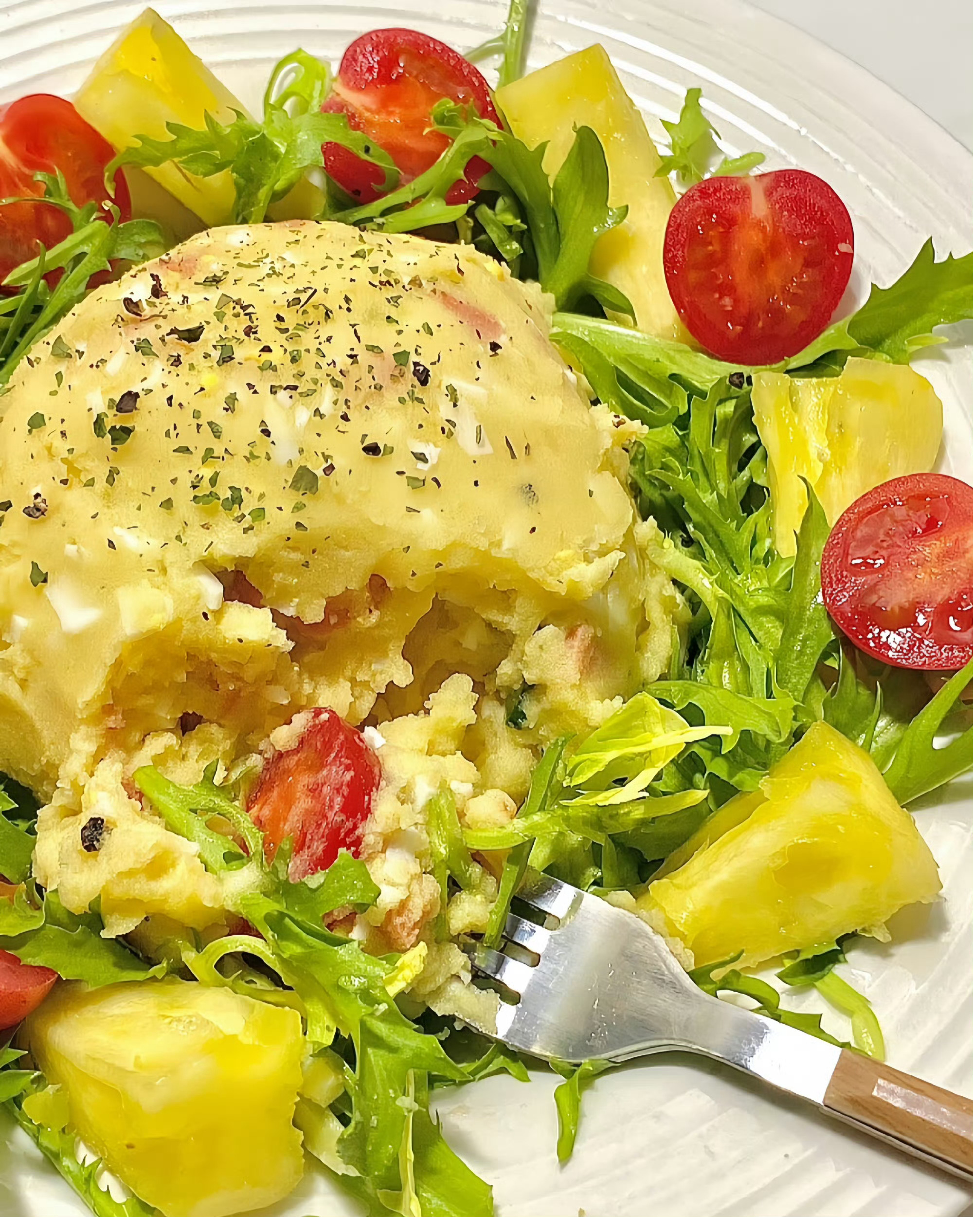 减脂餐看着就不馋了吧晚安安 