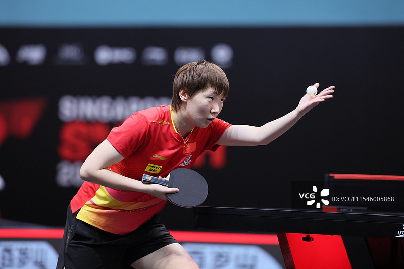 王曼昱说状态在慢慢回升 🐟 王曼昱说今天的准备很充分 250202新加坡大满贯