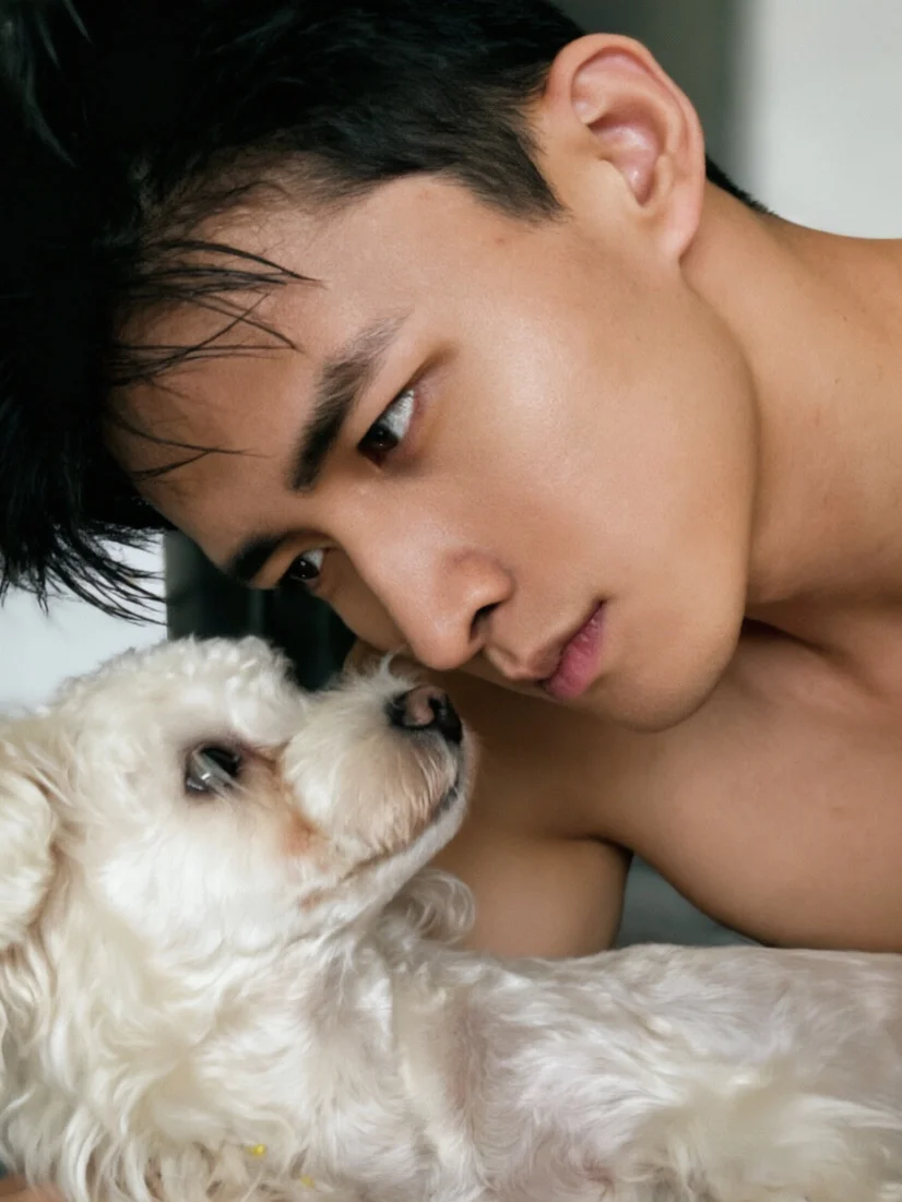 和狗狗一起拍照🤳🏻