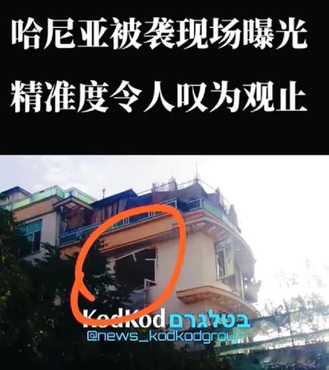 哈利亚洗澡时，竟然被一架带着炸弹的无人机钻入窗户，在浴室里炸死了！伊朗肯定有内鬼