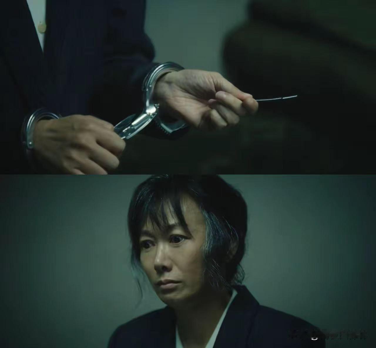 终于知道李凤歌为什么掰断眼镜腿了，
原来是为了给自己选一个体面的结局。

《交锋
