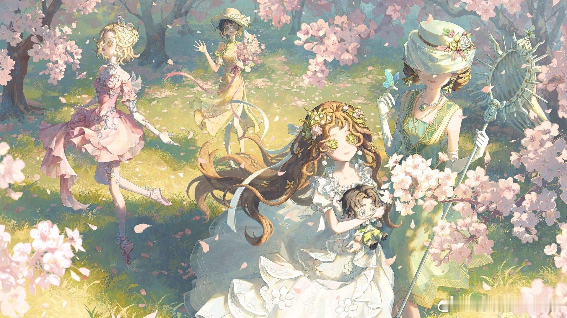 2024日服の春分日节日贺图  节日贺图  第五人格[超话]  