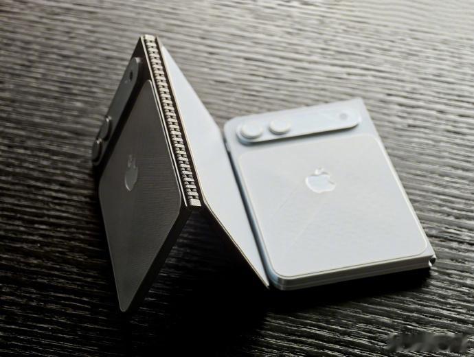 从这样的渲染图来看，iPhone折叠屏外观并不太好看，虽然很多人觉得iPhone